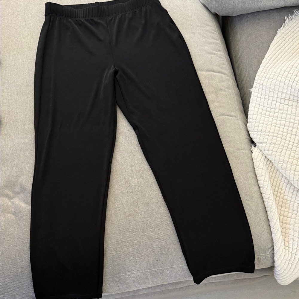 Chico's Black Elastic Waist Pants
